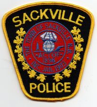 CANADA,NEW BRUNSWICK,SACKVILLE POLICE 1